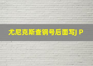 尤尼克斯查钢号后面写J P